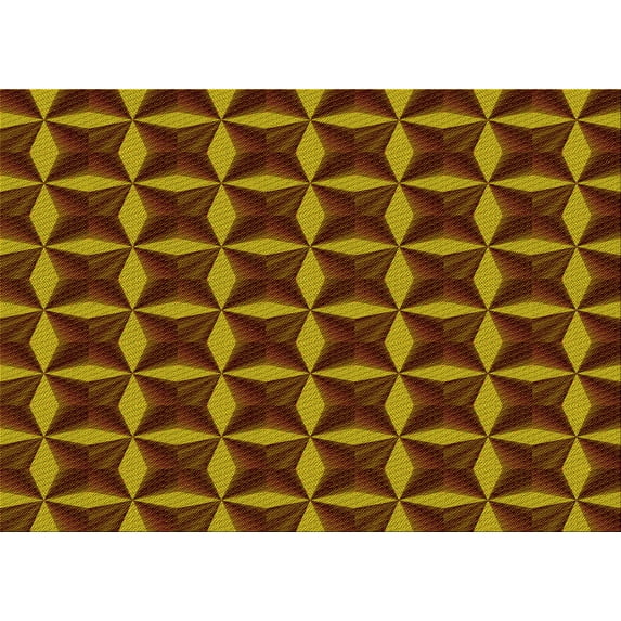 Ahgly Company Machine Washable Indoor Rectangle Transitional Maroon Red Area Rugs, 8' x 12'