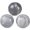 Gray, variant on A&B Home S/3 D4x4" Marbleized Ball Accents, Gray 8S/CTN-Color:Gray,Style:Modern Chic