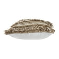 thumbnail image 5 of Ox Bay Neutral Geometric Fringe Indoor/Outdoor Pillow, 5 of 7