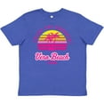 thumbnail image 3 of Inktastic Summer Enjoy the Sunshine Vero Beach Florida in Pink Youth T-Shirt, 3 of 5