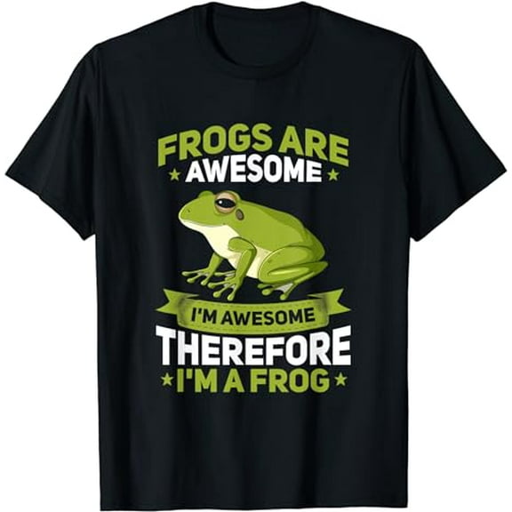 Frogs Are Awesome I'm A Frog Funny Kids Frog Lover T-Shirt