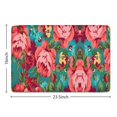 thumbnail image 5 of Pioneer Flower Floral Print Flannel Non Slip Door Rugs,Washable Door Mats Indoor,Decorative Door Mats,Dirt-Resistant and Absorbent Doormat for Entrance,Bedroom,Kitchen,Bathroom,23.5"x16", 5 of 5
