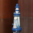 thumbnail image 3 of Yvsxxv Handmade Nautical Wooden Lighthouse Ornament Sea Bird Decor for Coastal Home Decoration, 1 Pack, 3 of 7