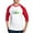 Red/White, variant on CafePress - Golf Queen Baseball Jersey - Cotton Baseball Jersey, 3/4 Raglan Sleeve Shirt