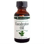LorAnn Oils Eucalyptus Food Grade Essential Oil - Extract and Aromatherapy, 1oz Glass Bottle