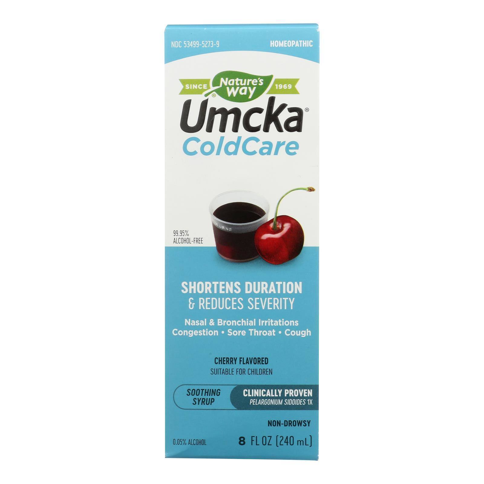  Umcka ColdCare Syrup Cherry 8 fl oz
