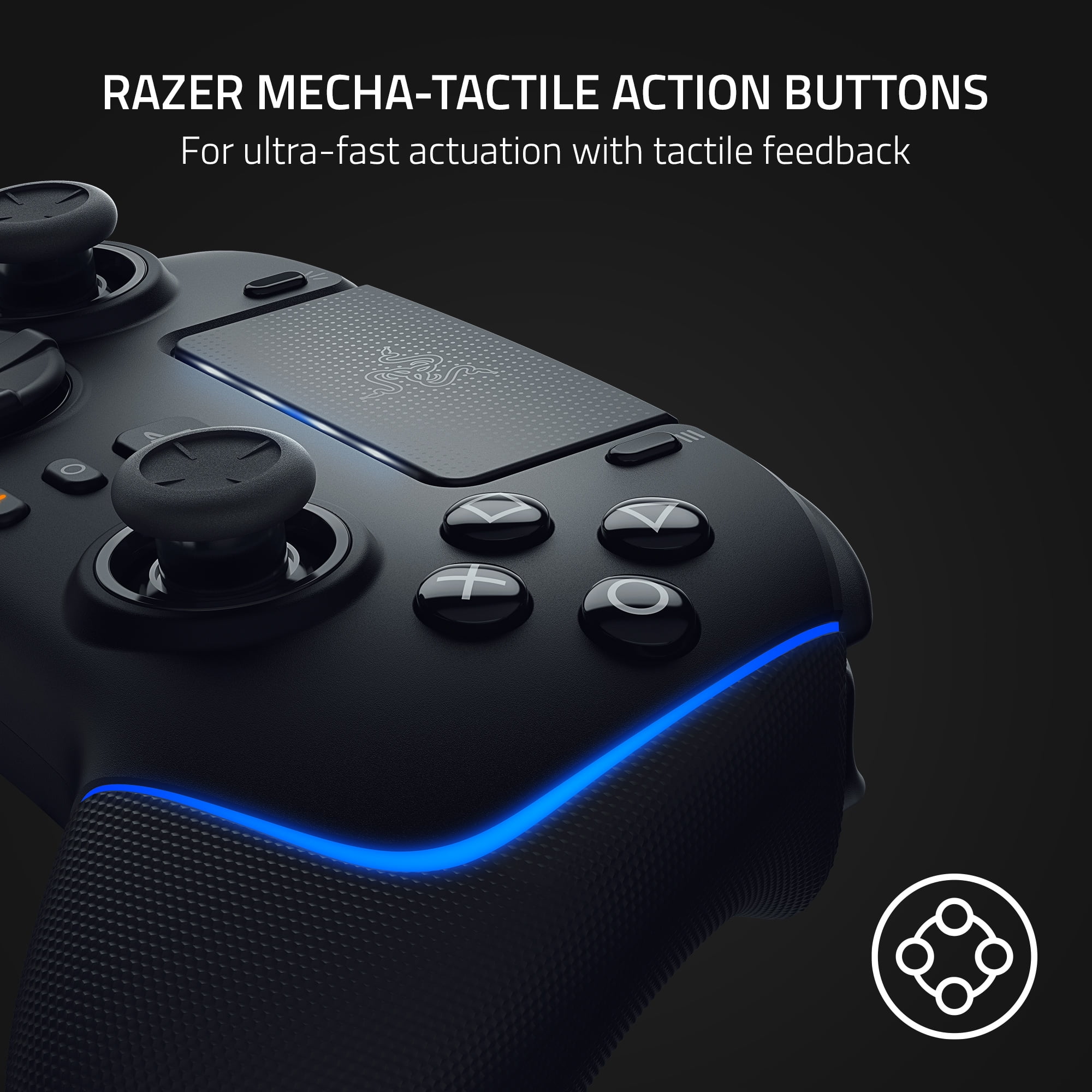 Razer Wolverine V2 Pro Wireless Gaming Controller for PlayStation 5 / PS5,  PC: Mecha-Tactile Action Buttons - 8-Way Microswitch D-Pad - HyperTrigger 