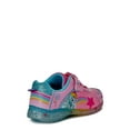 thumbnail image 3 of Hasbro My Little Pony Lighted Chunky Retro Athletic Sneaker (Toddler Girls), 3 of 7