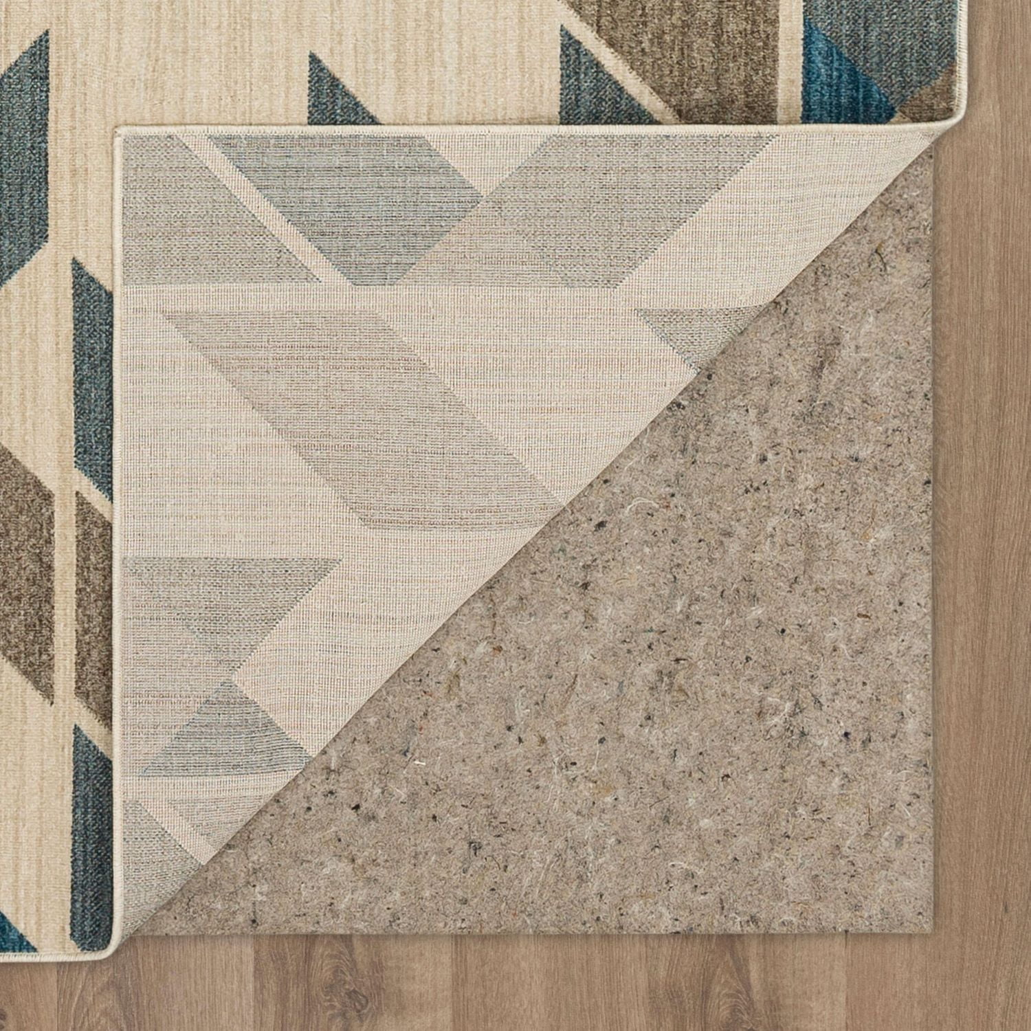 Mohawk Home Vaughan Blue Polyester Area Rug