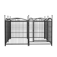thumbnail image 4 of 32 inch 8 Panels Dog Playpen Indoor Pet Dog Fence Outdoor Exercise Pen with Doors for Dog Fence Puppy Pen, 4 of 6