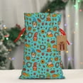 thumbnail image 5 of Honeii fall cute gnome Pumpkin Print Small Burlap Bags,Christmas Drawstring Treat Bags Gift Bags Reusable Candy Goodie Wrapping Bags for Holiday Party Favors Supplies -Small, 5 of 9