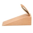 thumbnail image 1 of Tope de puerta de madera cuña de tope de puerta material de madera maciza establo duradero para escuelas para hogares Crtynell Otros, 1 of 8