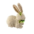 thumbnail image 2 of Easter Decor Rattan Bunny, 1 Pack Wicker Bunnies Easter Indoor Decorations for Home Table Centerpiece, Spring & Farmhouse Woven Rabbit Decor 7.87'', 2 of 6