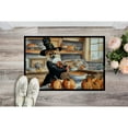 thumbnail image 2 of Carolines Treasures DAC1800MAT 18 x 27 in. Unisex Pomeranian Fall Kitchen Pumpkins Doormat, 2 of 5