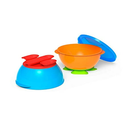 

First Essentials by NUK Tri-Suction Bowls Colors may vary 2-Pack
