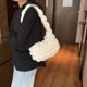 thumbnail image 4 of Bolso Mujer Acolchado Tote Ligero Puffer Suave Acolchado Hombro Blanco, 4 of 8