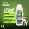 thumbnail image 4 of Natural Dead Sea Two-In-One Pet Shampoo and Conditioner For Dogs and Cats - Soos Pets, 4 of 8
