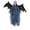 D, variant on XHKUYI Sound Activated Halloween Prop 21.7 Inch, White Bat Wing Ghost with Glowing Eye Detail and Motion Feature, Glowing Eye Yard Ghost for Porch Tree Garden Party Scene Decor