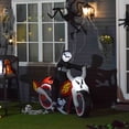 thumbnail image 5 of 6ft Halloween  Inflatable Reaper Motorcycle Outdoor Yard Decorations, 5 of 8