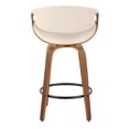 thumbnail image 5 of Symphony Counter Stools for Kitchen Counter in Faux Leather, Counter Height Chairs, Bar Stools Set of 2, Counter Height Chairs, Bar Stools For Kitchen Island, 5 of 10