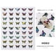 thumbnail image 1 of Pegatinas de mariposa para uñas, pegatinas de transferencia de agua para arte de uñas con patrones de flores de mariposa, puntas de manicura, puntas de uñas, uñas de los pies, decoración de uñas, acce kaili Sencillez, 1 of 4