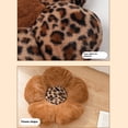 thumbnail image 3 of Maytalsory Pillow Leopard Print Pillow Plush Leopard print elements: The Flower Sofa Backrest Imitation Rabbits Soft And Comfortable Home, 3 of 6