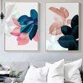 thumbnail image 4 of 3Pcs Fashionable Leaf Pattern Canvas Wall Art Painting Printed Picture Home Office Decor, 4 of 6
