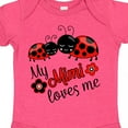 thumbnail image 4 of Inktastic My Mimi Loves Me with Cute Ladybugs Boys or Girls Baby Bodysuit, 4 of 5