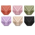 thumbnail image 2 of Calzoncillos de mujer bragas elásticas cómodas de cintura alta transpirables para moldear el cuerpo ANGGREK Otros, 2 of 7