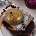 thumbnail image 2 of 1 Set Percussion Instrument Tongue Drum Musical Instrument Chic Ethereal Drum (Golden), 2 of 9