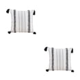thumbnail image 1 of Matsuzay Almohada de algodón para reposacabezas para viajes largos Almohada de baño cómoda y de apoyo para el hogar Lujoso diseño moderno CR-634 45*45cm 2piezas, 1 of 6