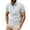 White, variant on Kaemgyyd Mens Golf Shirts Stylish Striped Button Collar Short Sleeve Tops Casual Soft Quick-Dry Running Sport Workout Tee