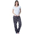 thumbnail image 3 of The Umbrella Academy Mens' TV Series Logo Icon Tossed Print Pajama Pants, 3 of 5