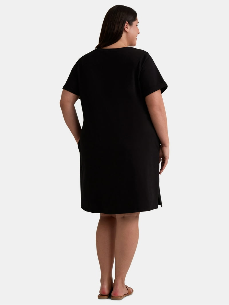 curvy t shirt dress Everyday T-Shirt Dress