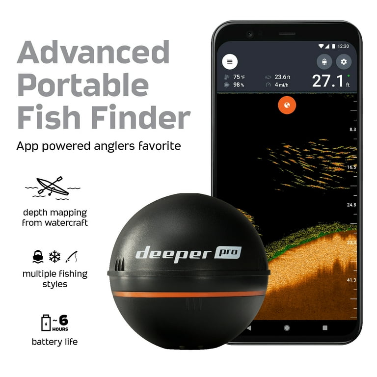 Free Shipping! Deeper PRO Smart Sonar Castable and Portable Smart  