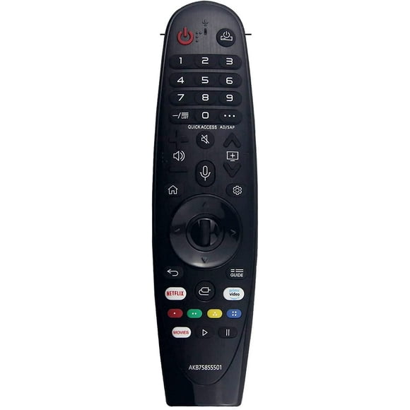 Wuytile AKB75855501 Remote Control for LG Magic Smart TV, Retail Packaging with 1 Count