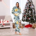 thumbnail image 7 of FORMRS Onesies Pajama for Adults Unisex Hoodie Winter Jumpsuit One Piece Sleepwear, Sizes S-2XL, Lemon Pattern, 7 of 7