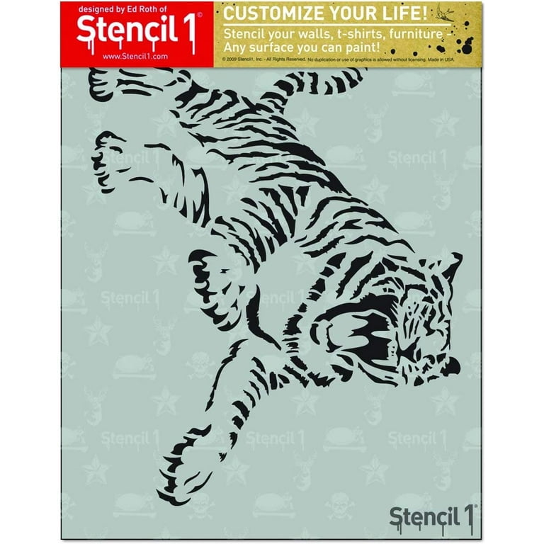 Stencil1 Tiger Stencil