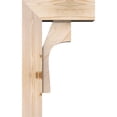 thumbnail image 3 of Ekena Millwork 7 1/2"W x 20"D x 32"H Westlake Block Smooth Bracket w/ Offset Brace, Douglas Fir, 3 of 25