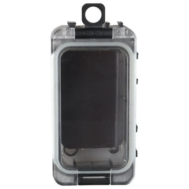 Estuche para aparejos de pesca, accesorios de pesca, organizador de cebos y señuelos de doble capa Negro