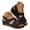 A, variant on Dakaela Wedge Sandals for Women Comfortable Strappy Summer Dressy Slip on Sandal Open Toe Hollow out Casual Walking Shoes with Arch Support Size 6-10