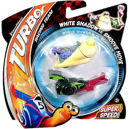 Move Vehicle - Turbo White Shadow vs Smoove Move Vehicle 2-Pack