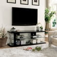 thumbnail image 4 of Bowery Hill Modern Wood Storage 72-Inch TV Stand in Black, 4 of 5