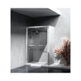 thumbnail image 4 of Elegant Kitchen and Bath Semi-frameless shower door 48 x 76 Brushed Nickel, 4 of 8