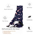 thumbnail image 3 of KLL Love Wine Microfiber Beach Towel Fast Drying,Extra Large 27.5"x55" Sand Free Beach Towel Super Lightweight Towels, 3 of 8