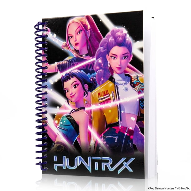Cuaderno Journal Horizon Group USA Huntr/x de 100 páginas rayadas 15 x 21 cm