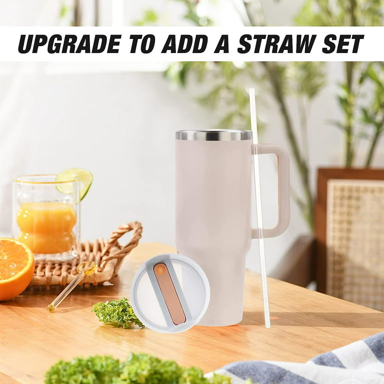 9 PCS Plastic Replacement Straws for Stanley 40oz 30oz Cup