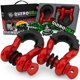 thumbnail image 1 of Grilletes D-Ring Rhino USA 3/4" Clevis con pasador de 7/8" - Paquete de 2, 1 of 8