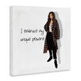 thumbnail image 3 of Stupell Industries Modern Unique Powers Female Phrase Canvas Art, 17 x 17, by Saba Rauf, 3 of 7