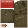 thumbnail image 4 of Dickies Womens Plus Size Cargo Pants - High Waisted Cotton Joggers with Pockets Casual & Work Pants, 4 of 7